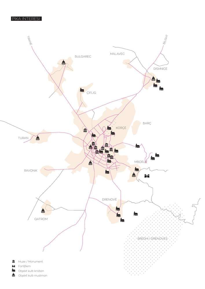 Points of interest: museums and monuments, fortifications, Christian and Muslim places of worship